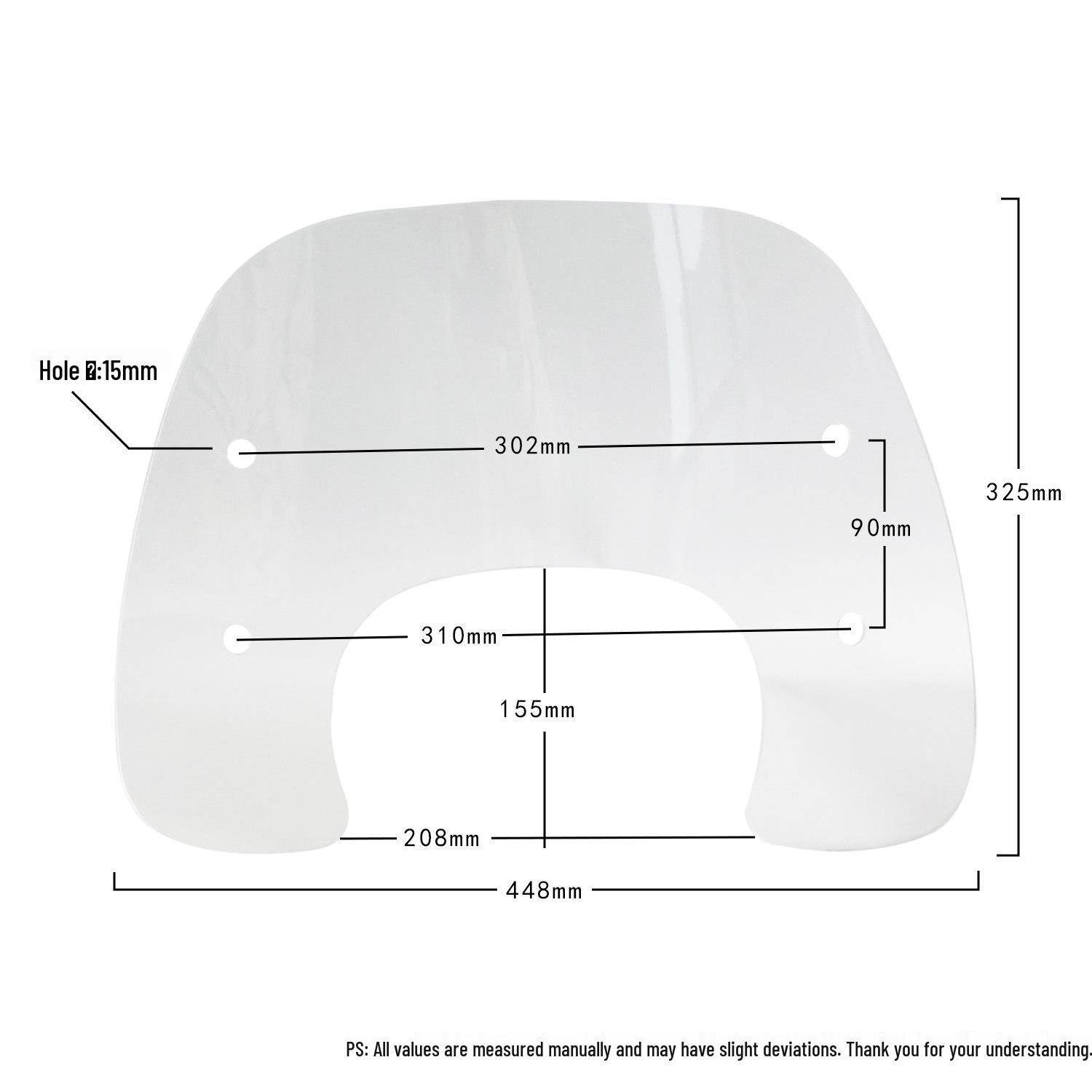

Compatible Windshield and Guard Accessories for Haojue Lumi125 Motorcycle
