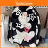 And Doll Puppy Star Decoration Spotted Plush Backpack With Large Capacity