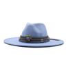 eBay European and American New Woolen Top Hat Minority Style Retro Big Brim Cm Jazz Hat