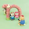 Zakka Creative Cherry Blossom Cat Miniature Resin Ornament