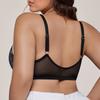 Sexy Black Lace Underwear for Women, Small Chest Push-up Bra To Prevent Sagging and Reduce Breast Size
