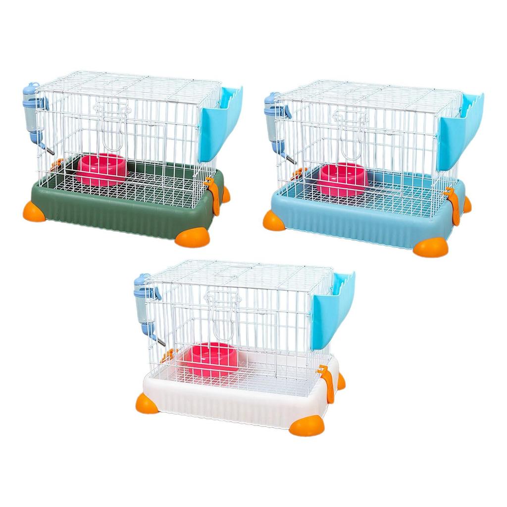 Bunny Cage Habitat Small Animals for Hedgehogs Pets Squirrel Green