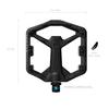 CRANKBROTHERS Stamp 0 Pedals, Black