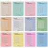 48 Sheets Week Savings Challenge Papers A6 Loose Leaf Binder Save Money Notebook Euros USD Cash Budget Planner Supplies
