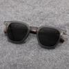 Sunglasses men and women retro high sense tide shading UV protection sunglasses Internet celebrity explosion wood grain legs sunglasses