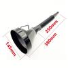 1/2PCs Car Gasoline Refueling Filling Funnels Gadgets With Filter Detachable Hose Long Stem Funnel Motorcycle Engine Oil Tool