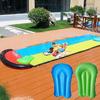 EU SOU Water Slide, Fountain Mat, Slide for Bodyboards and Surfboards, for Home Pools, Gardens, and Lawn Play, Summer Water Play, Slide (468cm)