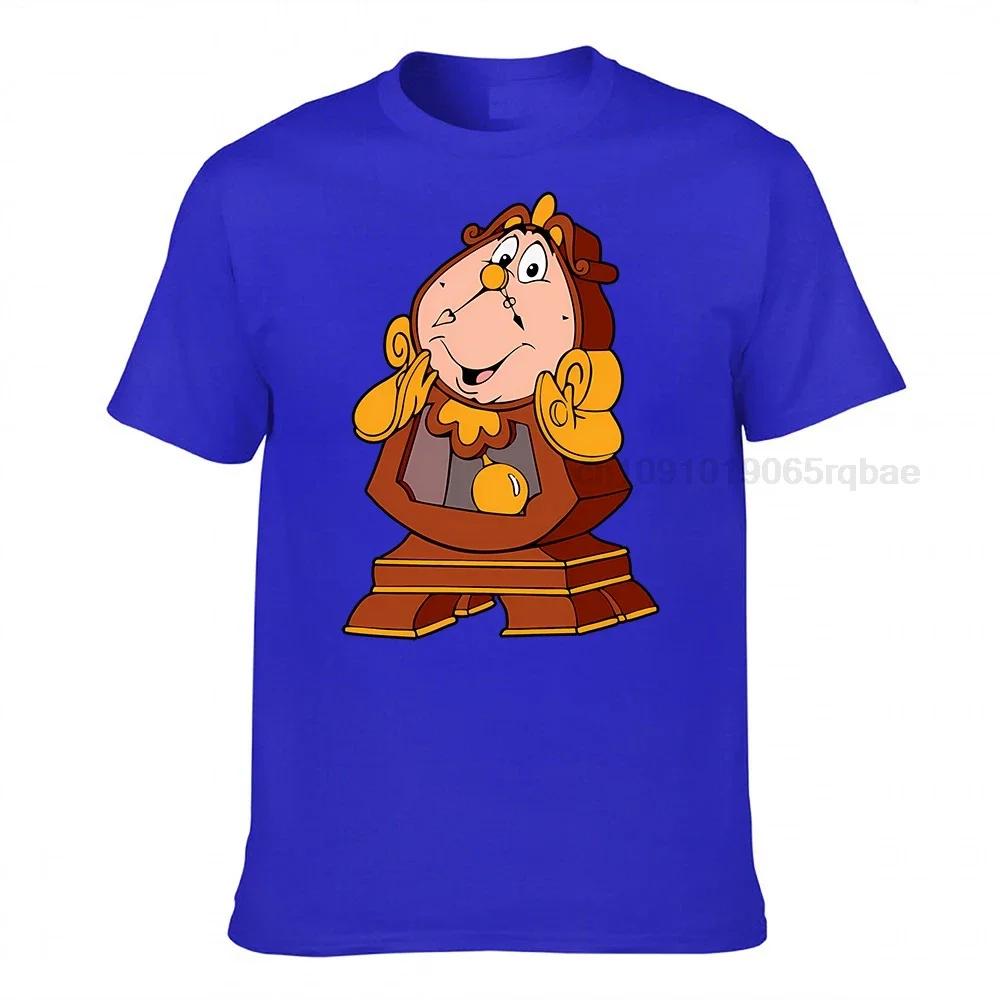 Beauty And The Beast Happy Cogsworth Tshirt Tshirt Oversized Gift T Shirt Smlxlxxl3xl4xl5xl Unisex Unisex