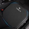 Car Seat Cushion Cover Breathable Flax Fabric Soft Pad For Tesla Model 3 Model S Model X Model Y Cybertruck Roadster SpaceX