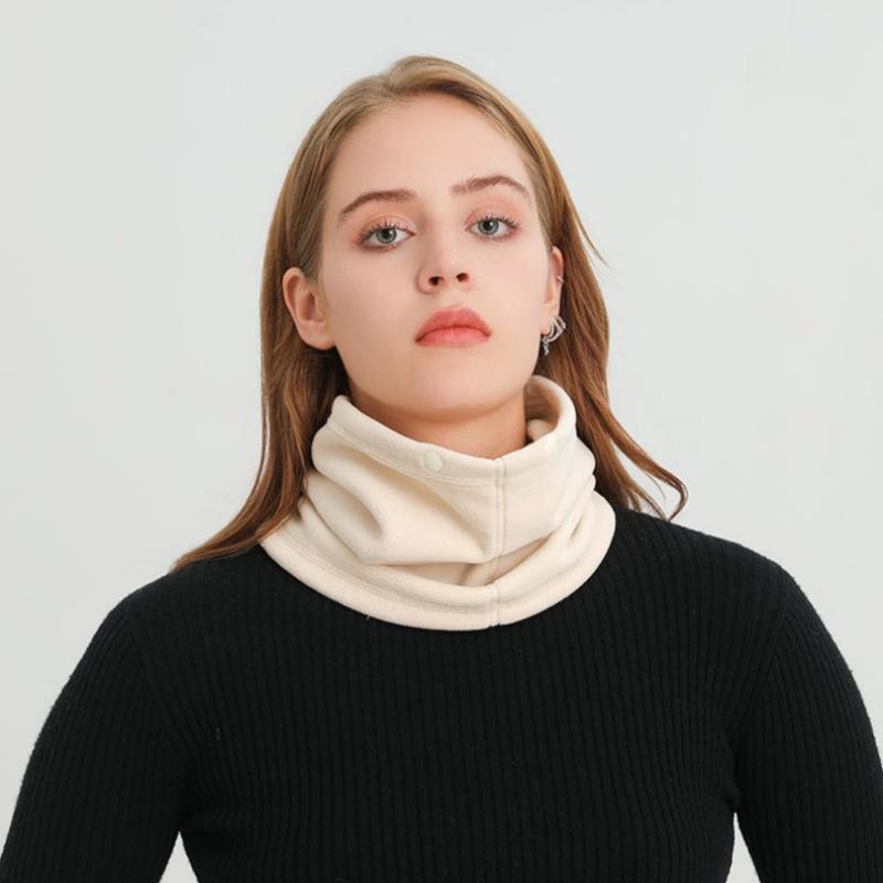 Luxury Winter Warm Imitation Fur Outdoor Windproof Ring Scarf Women Thick Soft Head Neck Wraps Neckerchief Mask