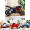 Childrens Aircraft Tanks Excavators Fire Trucks Bicycles Plush Pillows For Kids Bedroom
