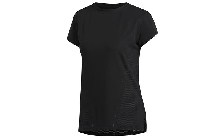 Adidas Set in Sleeve T Shirt Women s Black DX7532 S