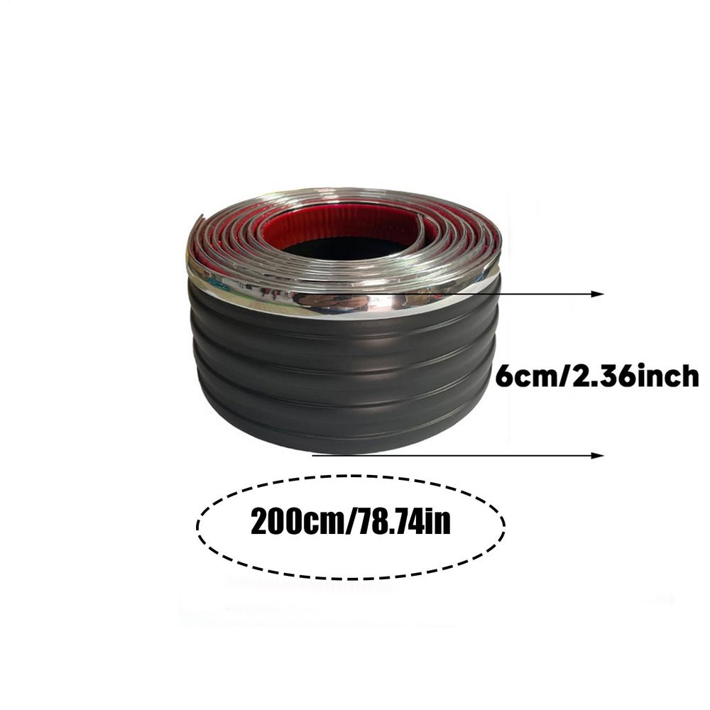 Universelle Auto Seitenschweller Stoßfänger Zierleisten Karosserie Kratzschutz Auto Türschutzleiste Außendekoration