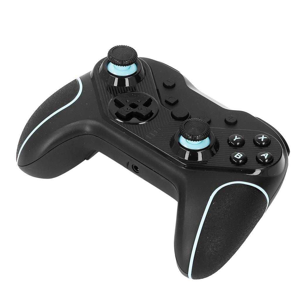 Wireless Controller Six Axes Sensitive Rocker Programmable Button Gamepad for Game Console Green