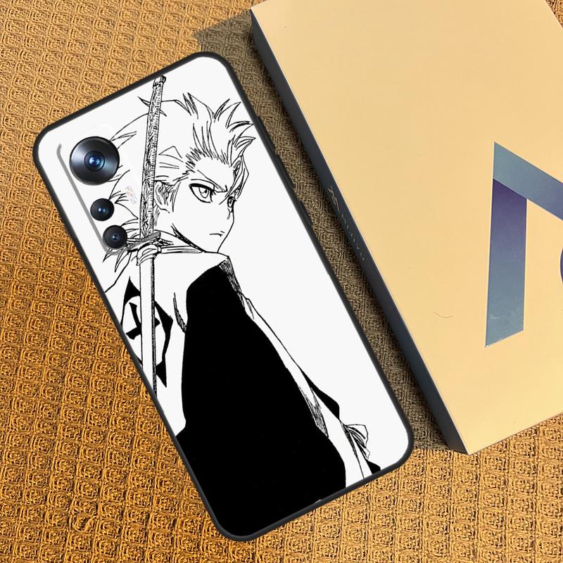 Black White Anime Bleach Case For Xiaomi 12T 11T Pro 13 11 12 Lite POCO F5 X5 Pro X3 Pro F3 M5 POCO F5 X4 F4 GT Cover