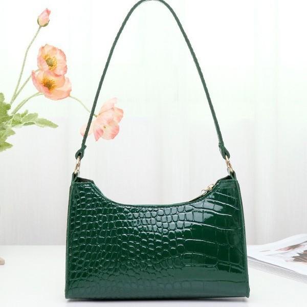 Armpit-Tasche mit Steinmuster, Damen-Handtasche, Lässige und modische Damen-Handtasche