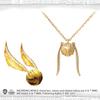 Harry Potter Goods Necklace Gold Snitch Necklace Silver Gold Accessories Jewelry Present Gift [U-Treasure] (Yellow Coating) Women's