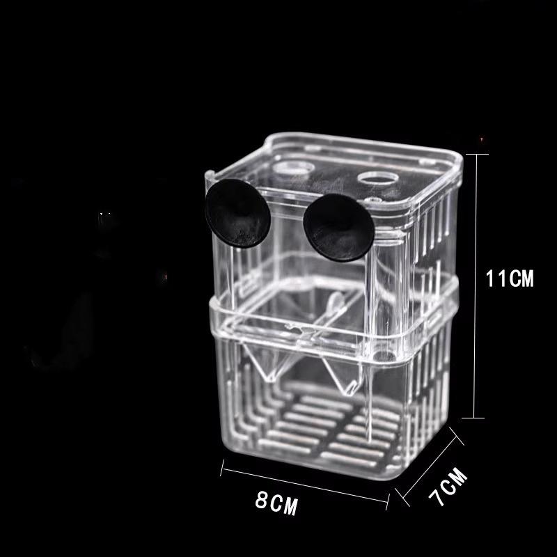 Ящик для разведения рыбы-павлин Аквариум для рыбы Акриловый изоляционный ящик Аквариум Инкубатор для мальков Ящик для разведения Аквариумные принадлежности