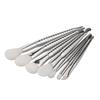 Mermaid Makeup Brush Set With Artificial Fiber Cosmetic Tools For Beauty Enthusiasts