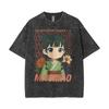 Anime Inspired Apothecary Diaries T Shirt Harajuku Cute Manga Vintage Washed T Shirts Men Women Cotton Casual Tshirt Streetwear
