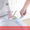 Long-Handled Curved Toilet Brush for Efficient Cleaning