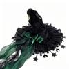 Lace Trim Gothic Hat Ruffle Brim Cosplay Costume Hat Fashionable Witch Hat  Cosplay Party