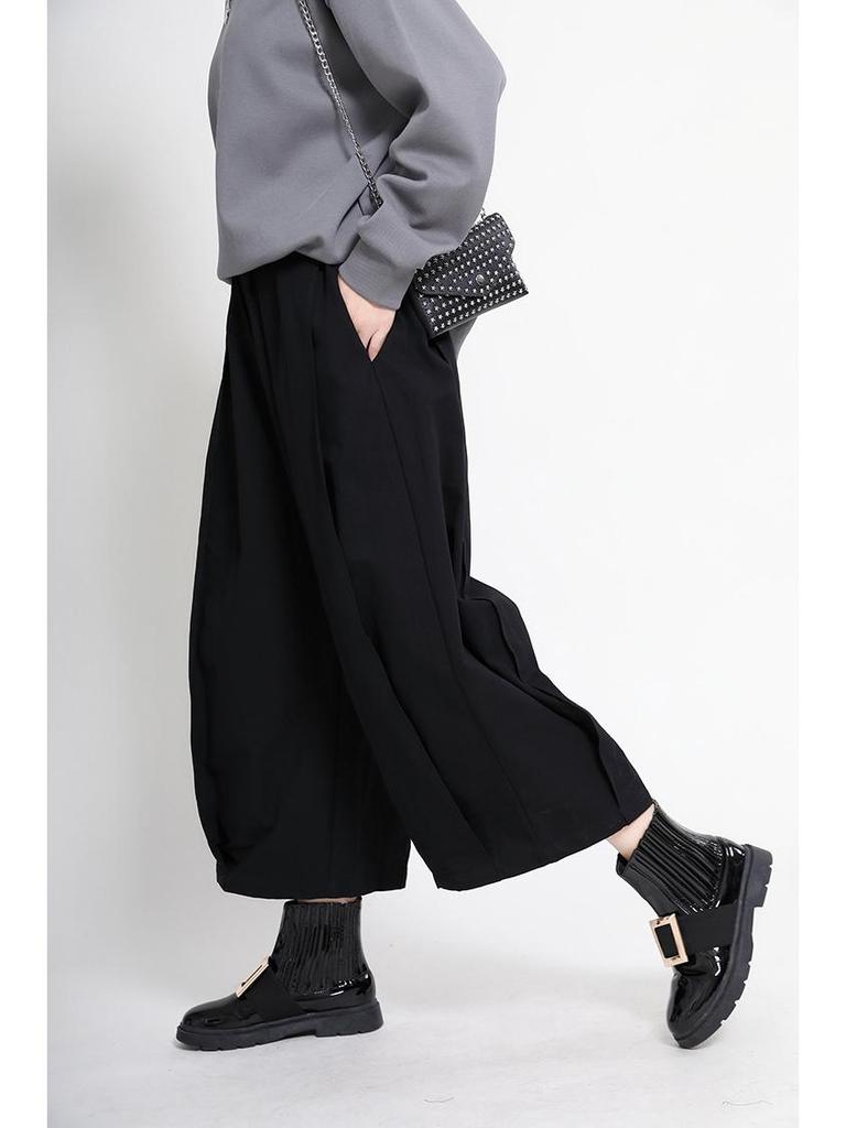 Women's 2023 Casual Wide-Leg Yamamoto-Inspired High-Waisted Pants