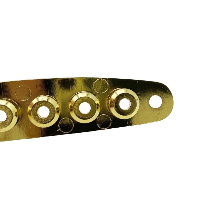 Guitar Bridge Ferrules Corrosion Resistant Improved String Tension Control Seamless Playabilitys Universal Compatibilitys