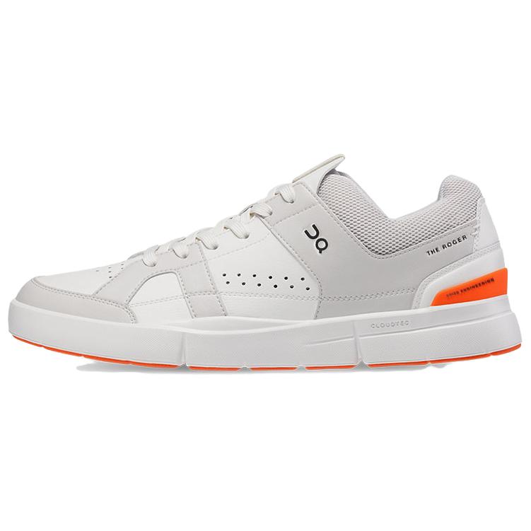 ON The Roger Clubhouse Frost Flame Men Sneakers White 48.98507
