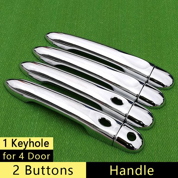 For Renault Scenic III 2010 - 2016 Chrome Handle Cover Trim Grand Scenic XMOD 2011 2012 2013 2014 2015 Accessories Car Styling 3