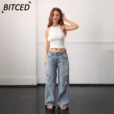 Women's Fashion Casual Solid Color Print Pants & Capris