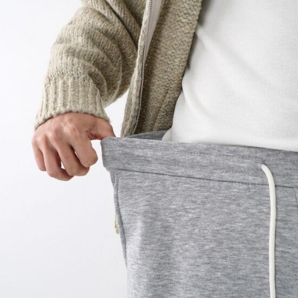 Onl Men S Fleece Cut Pin Tuck Wide SweatpantS Balloon