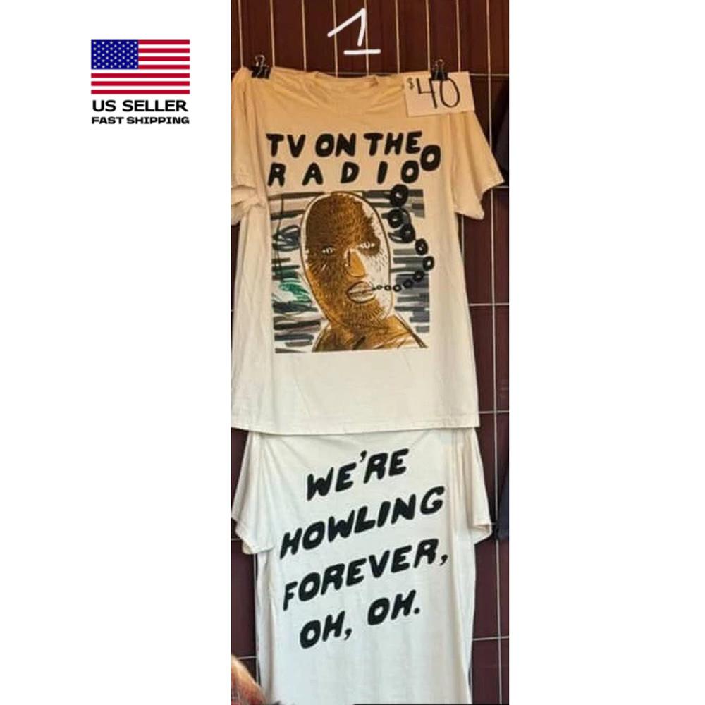 TV ON THE RADIO SPELLING Merch in DC Sept 17 2025, Reprint T Shirt, HOT!!! Unisex T-Shirt XXL