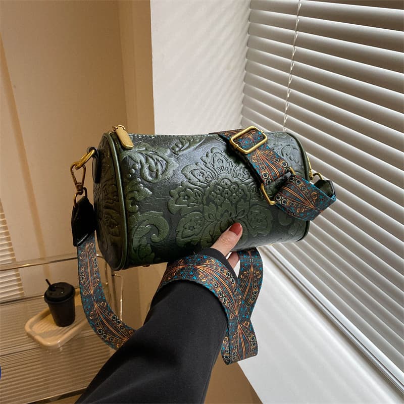 

Women s Fashion Presbyopia Printing Bag Shoulder Messenger Bag зелёный