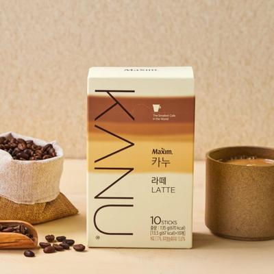 Dongsuh Maxim Kanu Latte (13.5g Each Sticks)
