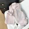 Bronzing Jacquard Vest New Retro High-end Gentle Temperament Stacked Top