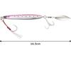 MAKI JIG JET 40g #29 Pink Sardine - Metal Jig Lure with Rear Blade for Saltwater Fishing
