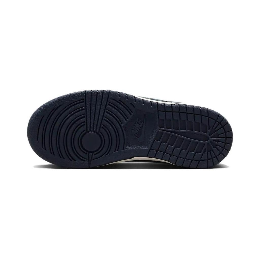 Nike Dunk Low PS Football Grey Midnight Navy Kids Sneakers Blue Summit-White FB9108-002