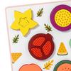 Montessori Wooden Puzzle Preschool Learning Toy Color And Shape Development Cognition for Girls Boys