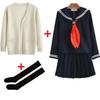 My Hero Academia Cosplay Halloween Kostume Anime Boku No Hero Academia Himiko Toga JK Uniform Sweater Frakke Paryk Kostumer