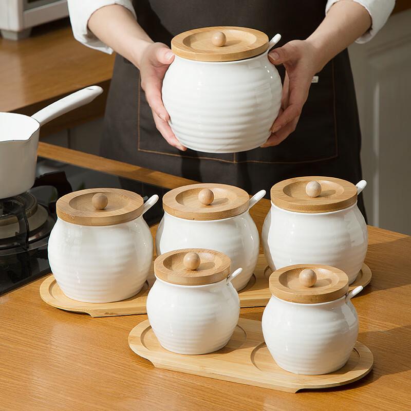 LISM Küchenölkanne & Gewürzglas