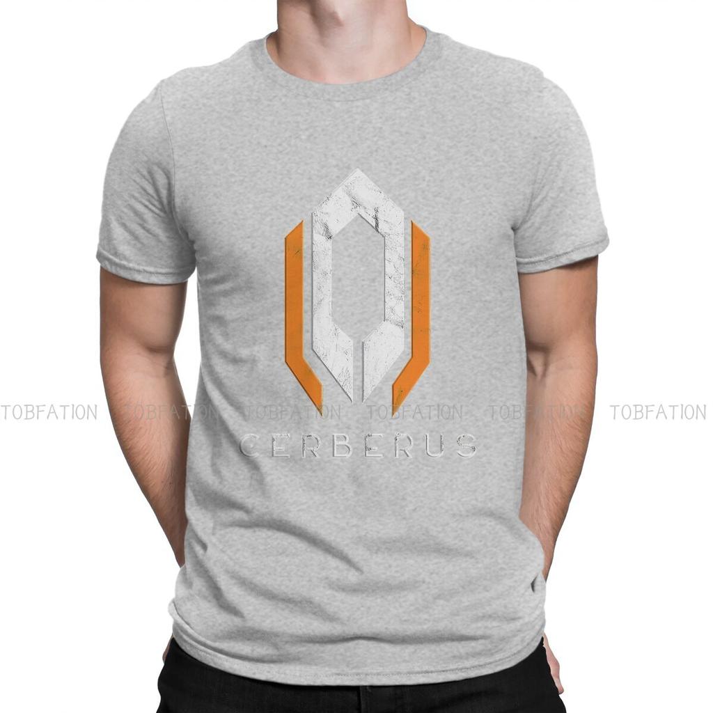 Mass Effect ME1 Game Man TShirt Cerberus Individuality T Shirt 100 Cotton Harajuku Sweatshirts New Trend