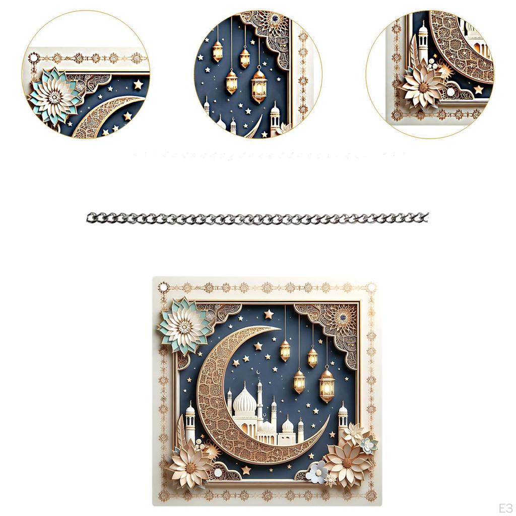Ornamento da appendere Decorazione acrilica Ciondolo 20cm/7.87inch Portico decorativo per