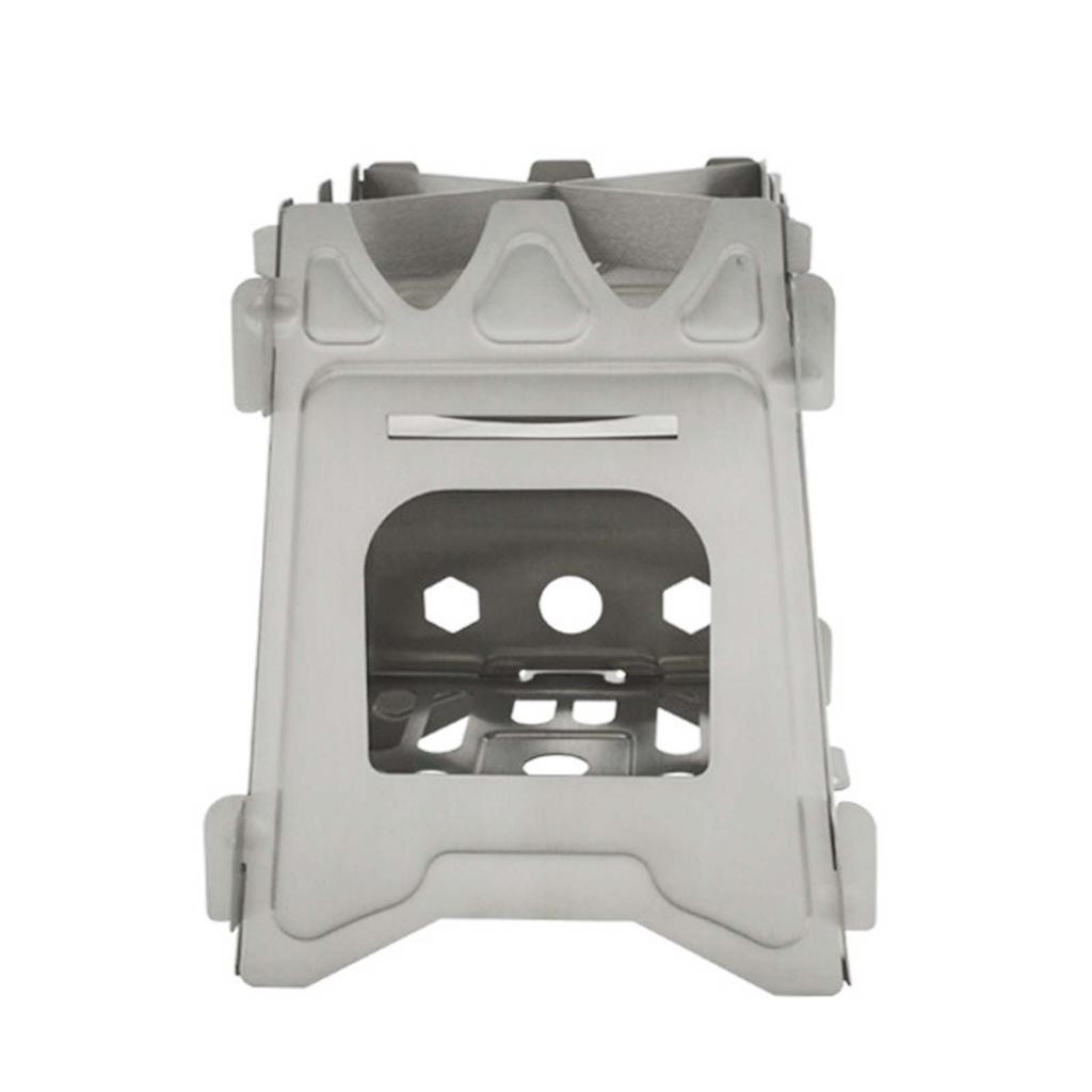 Wood Burning Camping Stove Folding Lightweight Wood Stove for Hiking Camping Picnic BBQ