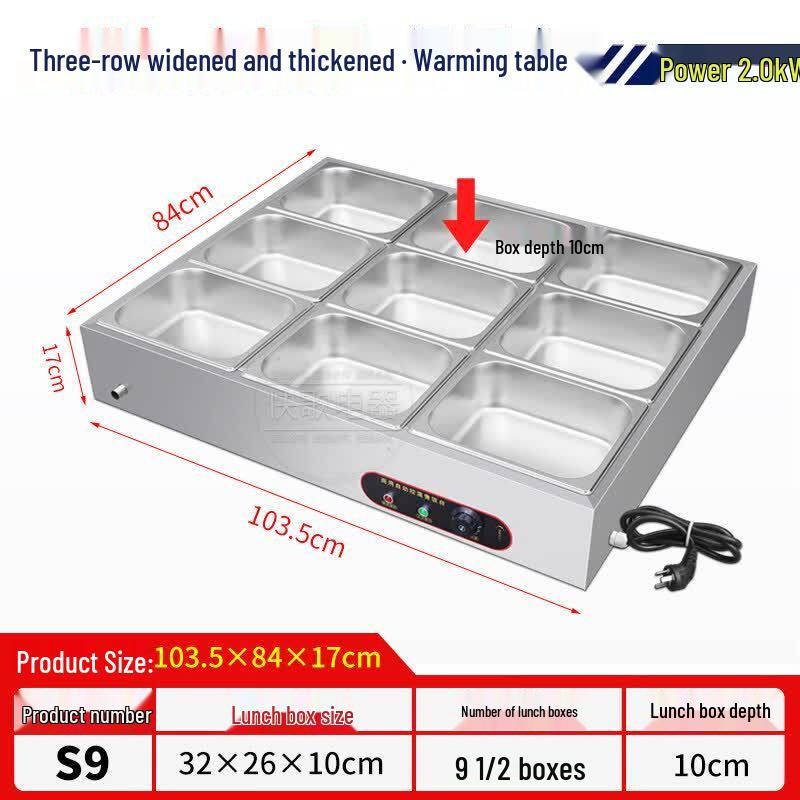 Commercial Tabletop Food Warmer