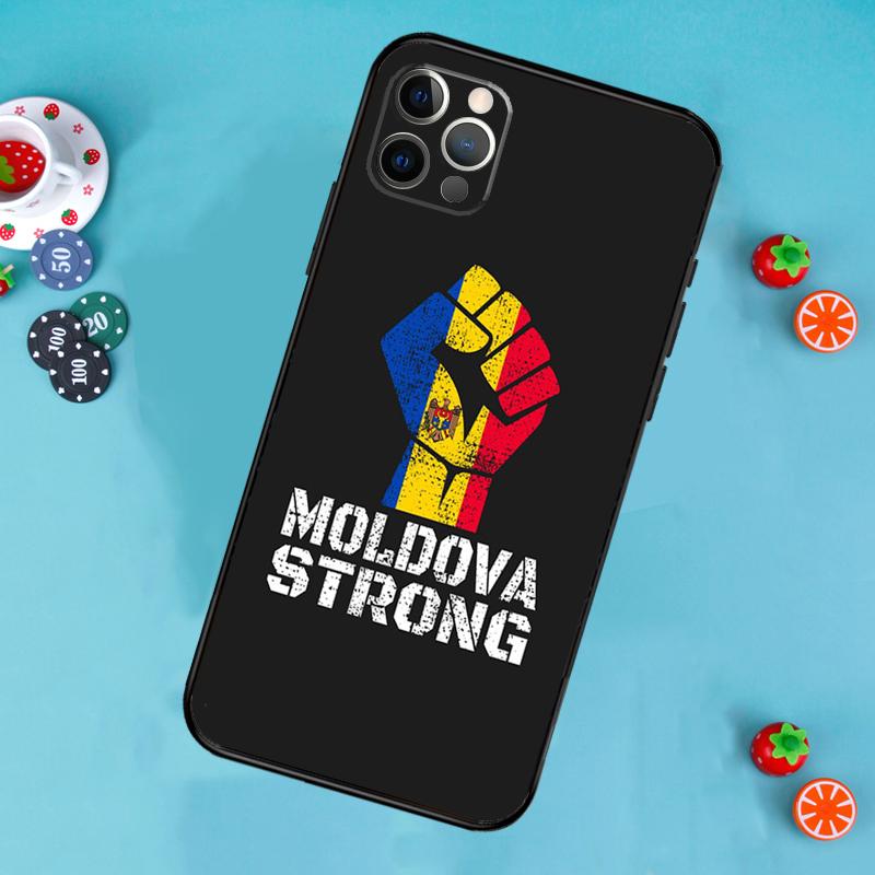 Custodia Telefono Bandiera Moldavia Per iPhone 17 Air 15 14 13 12 11 16 Pro Max 13 12 mini 15 16 Plus 16e Cover Funda