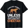 Funny Cheetah Design For Boys Girls Safari Wildlife Leopard Gift Unisex T-Shirt