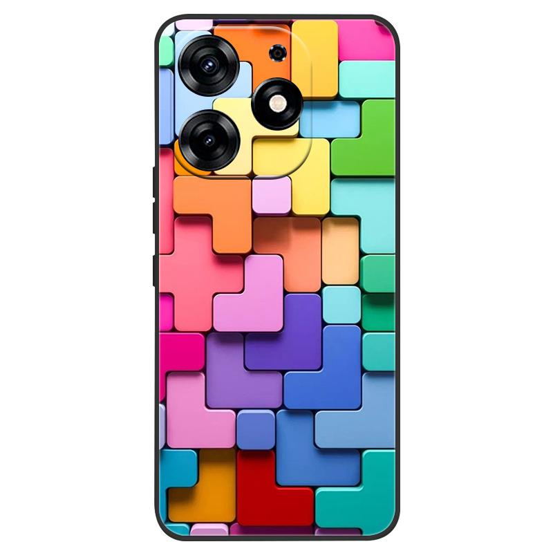For Tecno Spark 10 Pro 10C Phone Cases Butterfly Protector Soft Silicone Back Cover for Tecno Spark10 Pro KI7 Capa Black Bumper