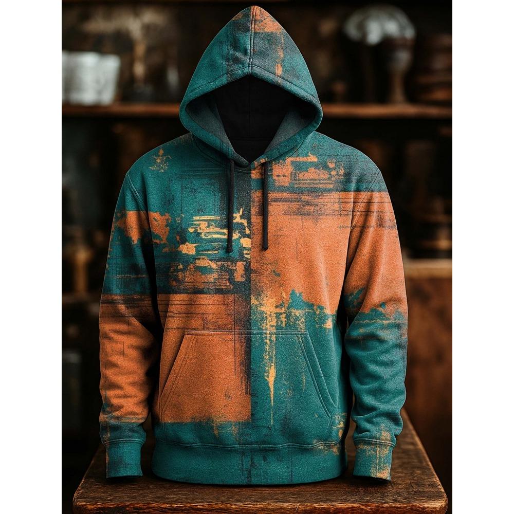 Xiaowan Lente Mannen Hoodies Meerkleurig Art Nation Print Hoodie Boho Casual Sweatshirts Pullovers Streetwear Dameskleding XXL