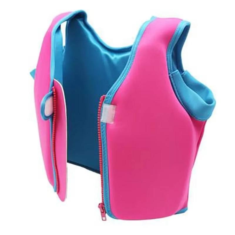 Swimming Vest Child Buoyancy Anti Rollover Stable Baby Swimming Jackets Cartoon Adjustable Swim Camping Vest